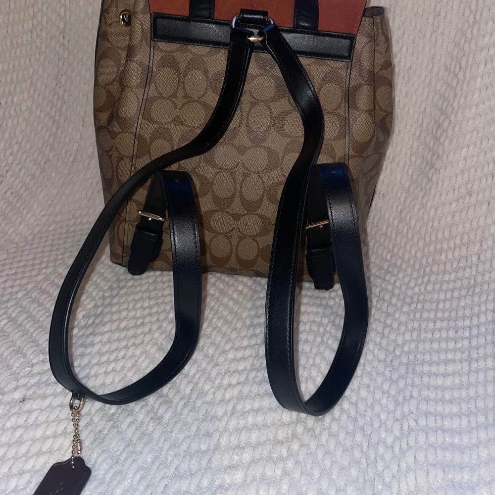 Coach Kleo Backpack In Signature Canvas Gem